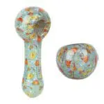 Pulsar Inside Print Glass Spoon Pipe - Haze Smoke Shop USA