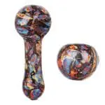 Pulsar Inside Print Glass Spoon Pipe - Haze Smoke Shop USA