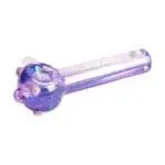 Red Eye Sparkle Liquid Glass Pipe - Haze Smoke Shop USA