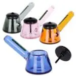 SeshGear Tamped and Poked Glass Hand Pipe - Haze Smoke Shop USA