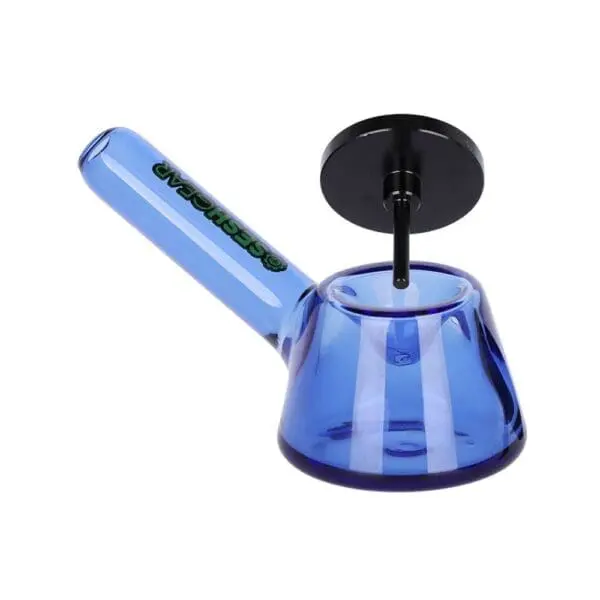 SeshGear Tamped and Poked Glass Hand Pipe - Haze Smoke Shop USA