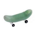Skateboard Hand Pipe Glass Pipes - Haze Smoke Shop USA