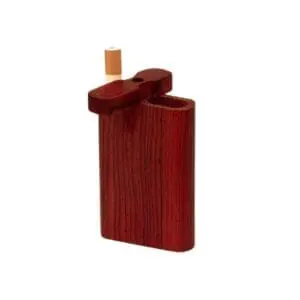 Solid Dark Wood Dugout - Haze Smoke Shop USA