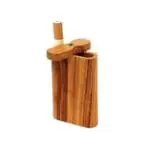Solid Light Wood Dugout Dugouts - Haze Smoke Shop USA