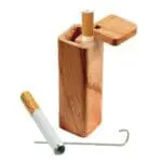 Solid Square Wood Dugout with Poker