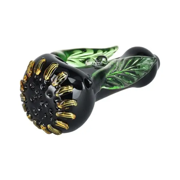 Sunflower Glass Hand Pipe - Haze Smoke Shop USA