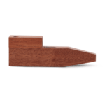 Bearded Square Wood Pipe with Lid - Haze Smoke Shop USA