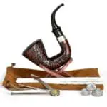 Carved Hungarian Calabash African Wood Pipe - Haze Smoke Shop USA