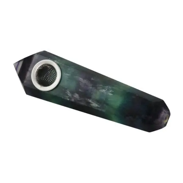 Gemstone Hand Pipe - Haze Smoke Shop USA