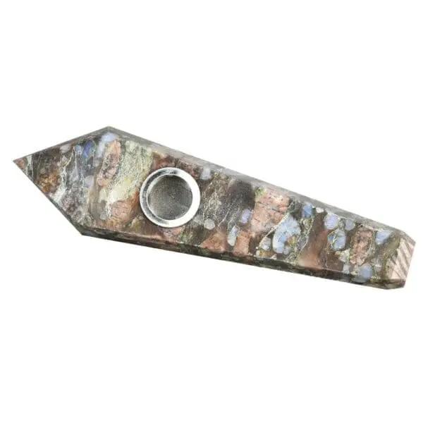 Gemstone Hand Pipe - Haze Smoke Shop USA
