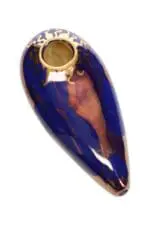 Oval Ceramic Hand Pipe - Haze Smoke Shop USA