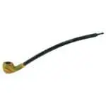 Pulsar Shire Pipes Curved Brandy Rainbow Cherry Wood Pipe