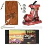 Pulsar Shire Pipes x LoTR HOBBITON Pipe & MIDDLE-EARTH Pipe Stand Bundle - Haze Smoke Shop USA