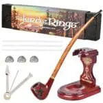 Pulsar Shire Pipes x LoTR SMAUG Pipe & MIDDLE-EARTH Pipe Stand Bundle - Haze Smoke Shop USA