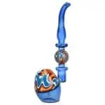 Wig Wag Straight Sherlock Glass Bubbler - Haze Smoke Shop USA