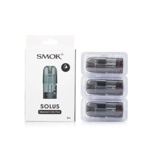Smok Solus 2 Mesh 0.9ohm Replacement Pod 2mL [CRC Version] (3/Pk) - Haze Smoke Shop, USA