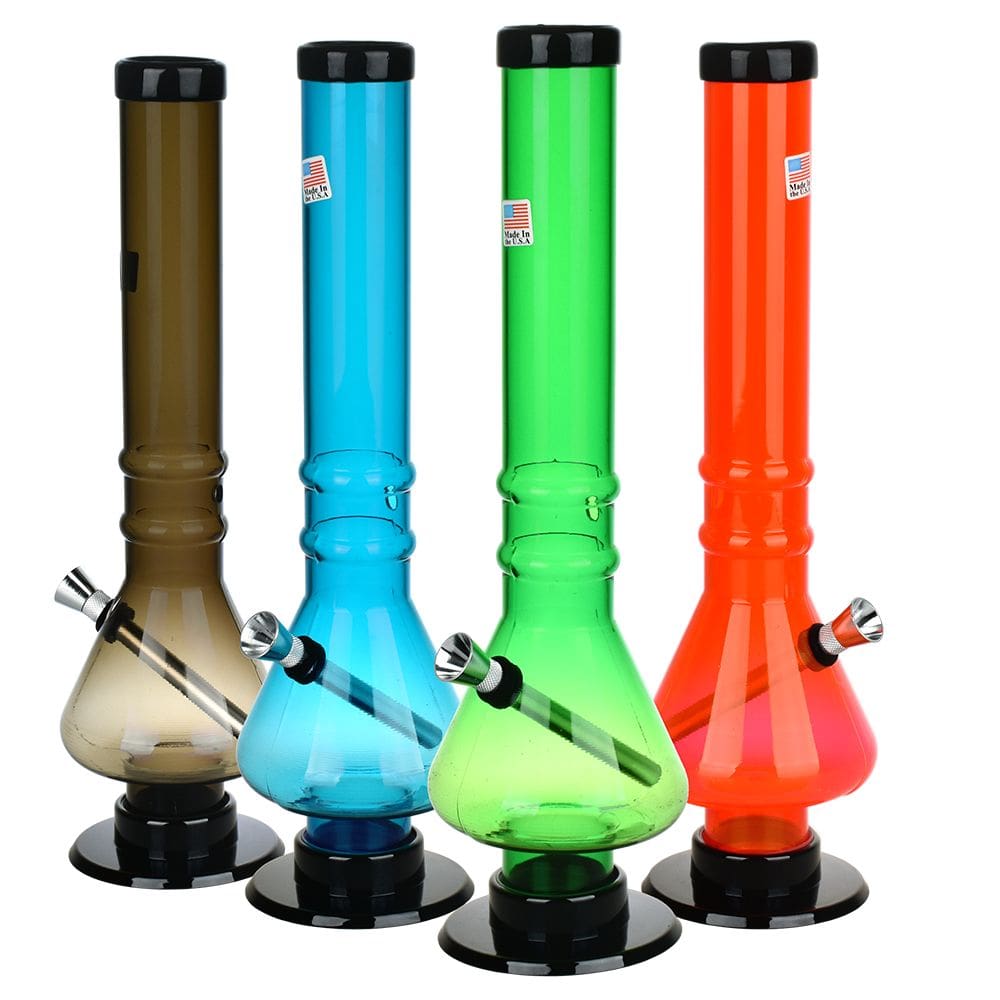 Beaker Base Acrylic Water Pipe - Haze Smoke Shop USA - Vaporizers Super Store