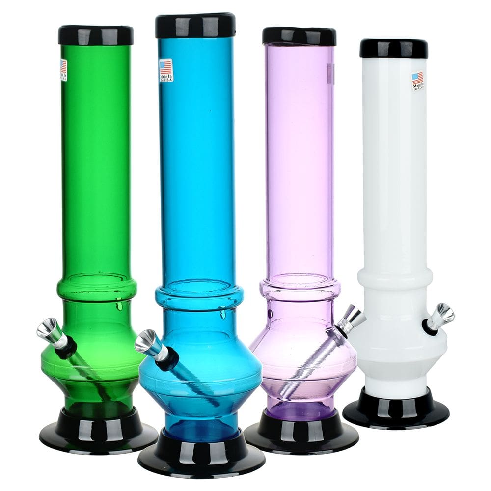 Beveled Edge Acrylic Water Pipe - Haze Smoke Shop USA - Vaporizers Super Store