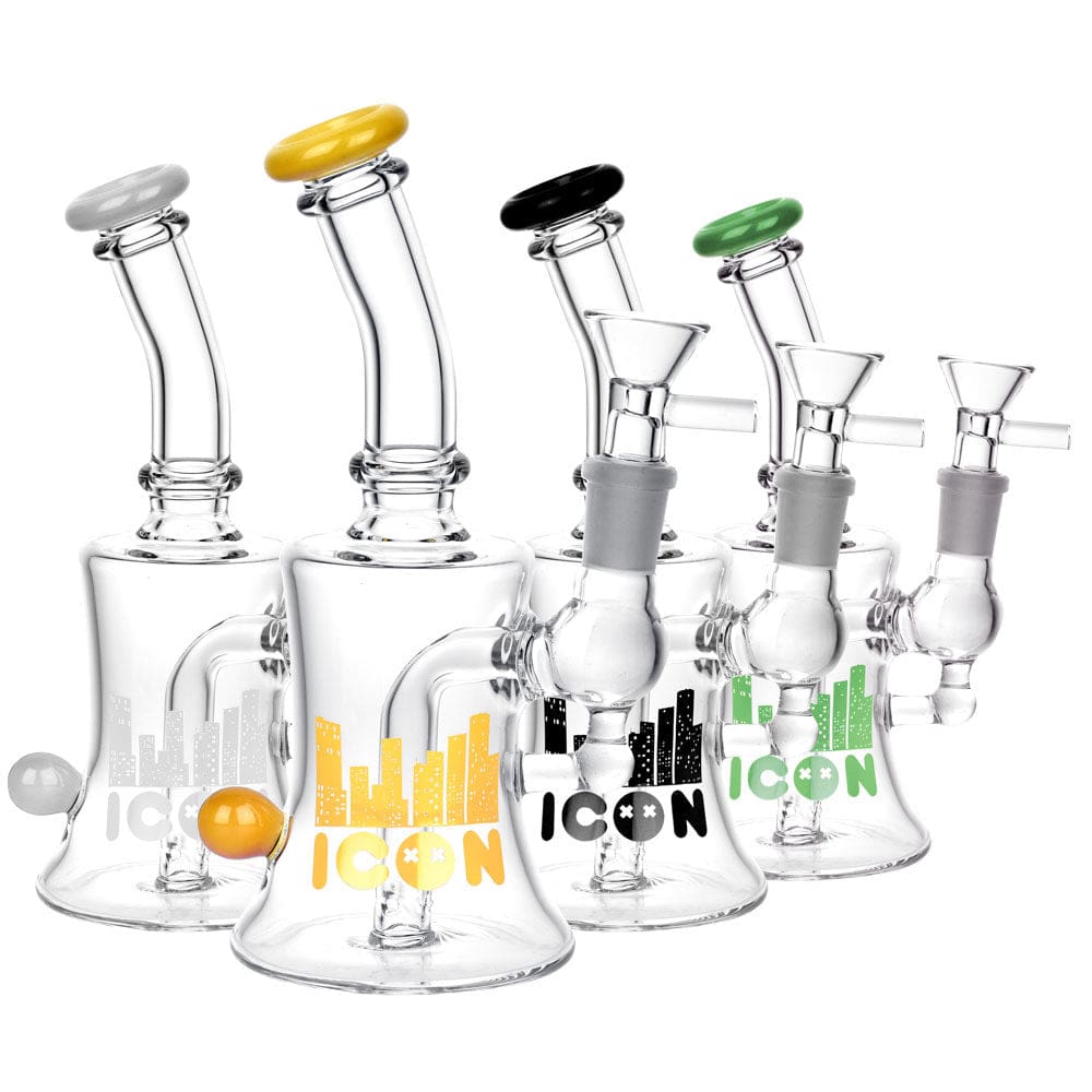 Diamond Glass Icon Baggins Water Pipe - Haze Smoke Shop USA - Vaporizers Super Store