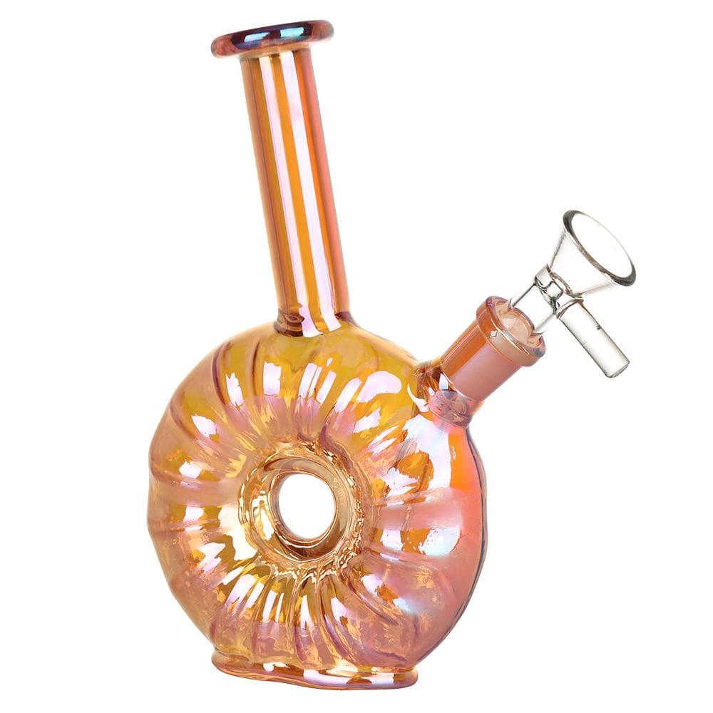 Electroplated Donut Glass Water Pipe - Haze Smoke Shop USA - Vaporizers Super Store