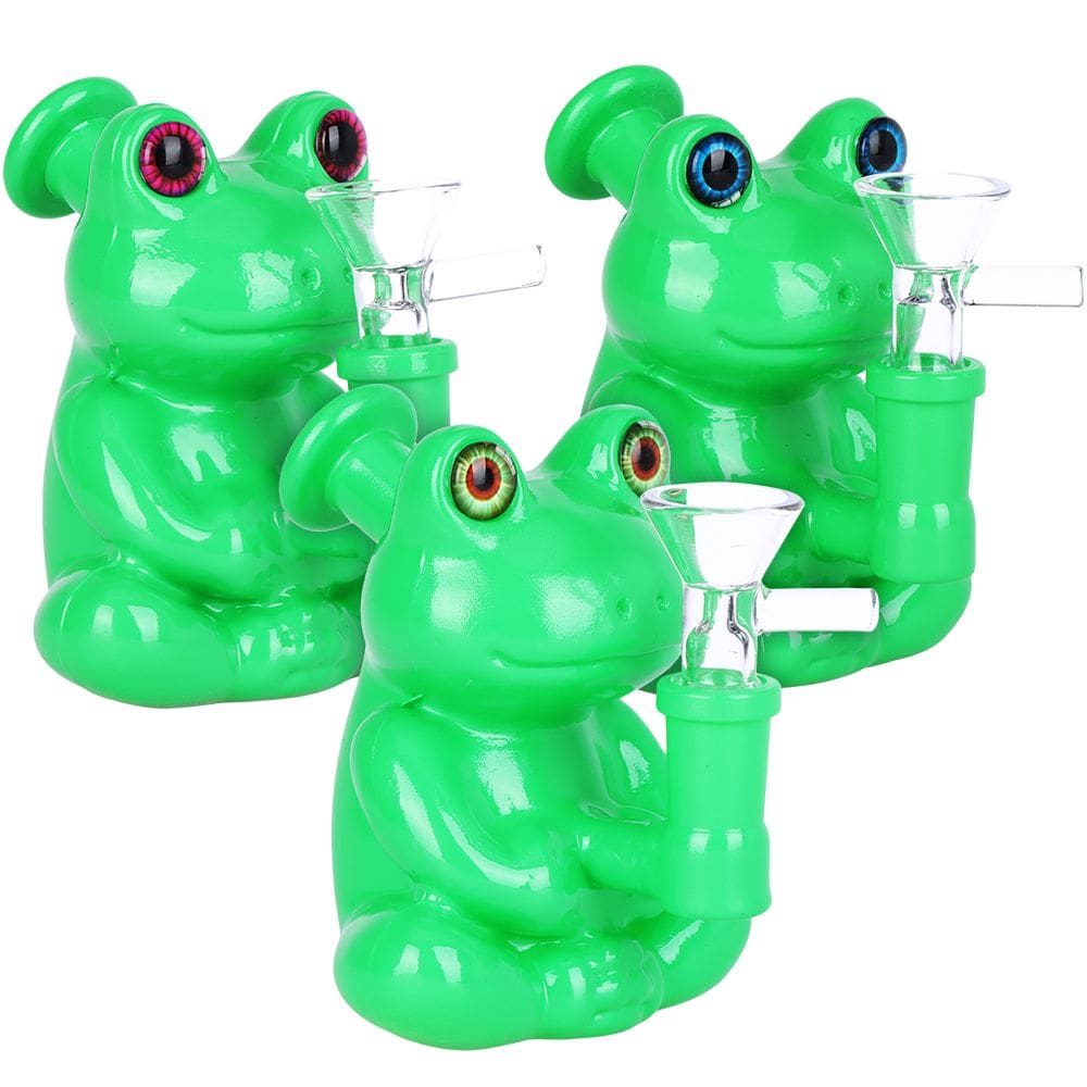 Froggy Glass Water Pipe - Haze Smoke Shop USA - Vaporizers Super Store