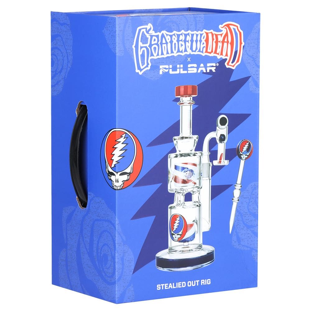 Grateful Dead x Pulsar Stealied Out Dab Rig Set - Haze Smoke Shop USA - Vaporizers Super Store