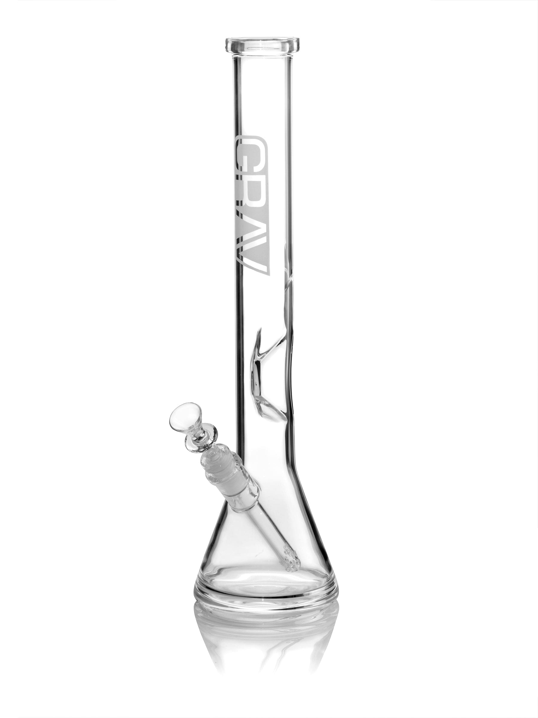 GRAV Large Clear Beaker Base Water Pipe - Haze Smoke Shop USA - Vaporizers Super Store
