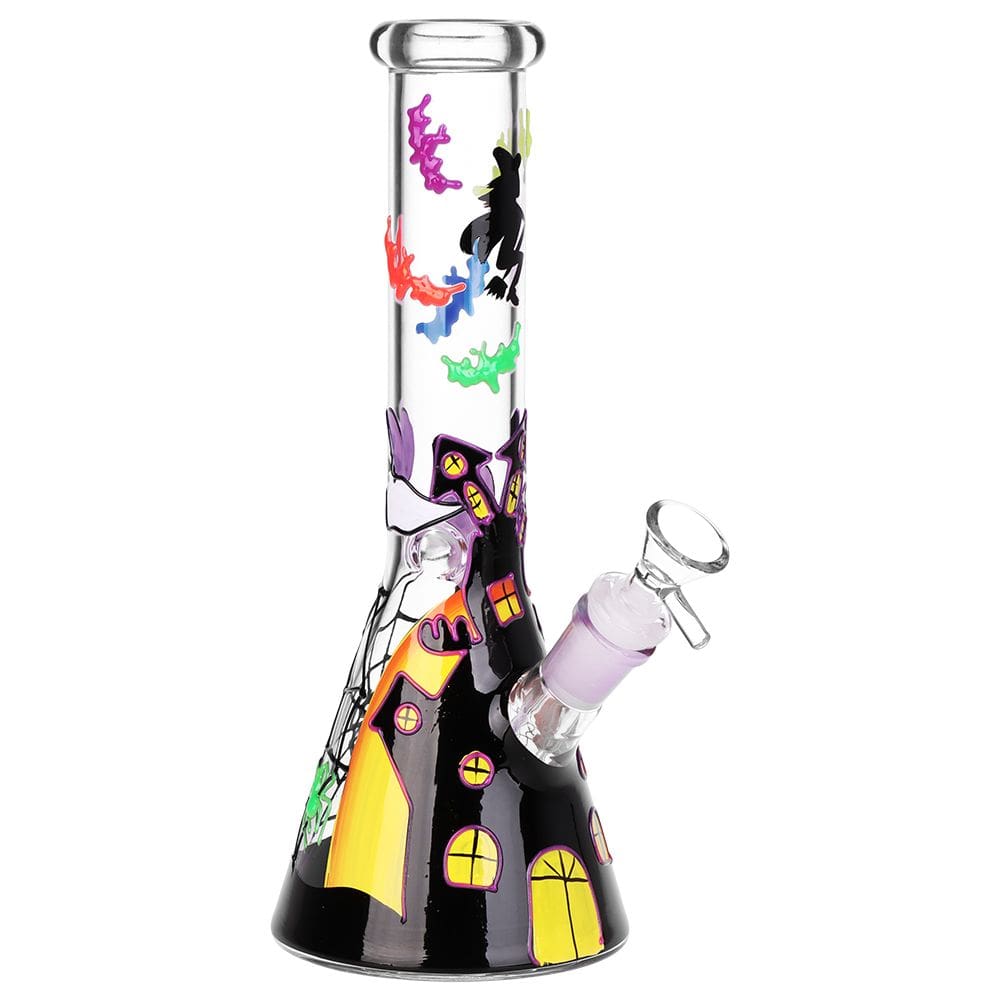 Haunted House Beaker Glass Water Pipe - Haze Smoke Shop USA - Vaporizers Super Store