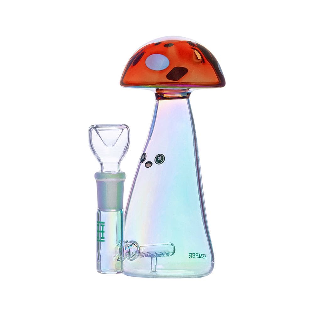 Hemper Trippy Shroom Glass Water Pipe - Haze Smoke Shop USA - Vaporizers Super Store