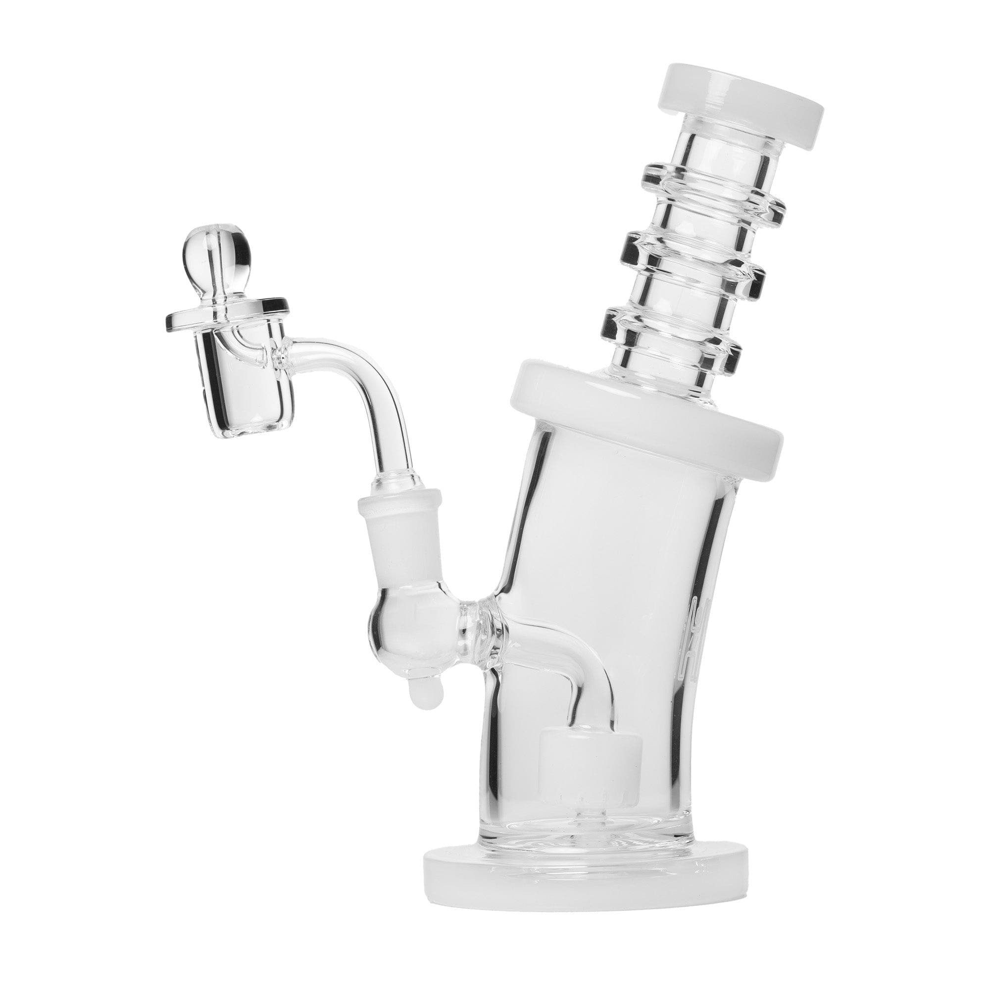 Human Grade 8" Bent Neck Dab Rig - Haze Smoke Shop USA - Vaporizers Super Store
