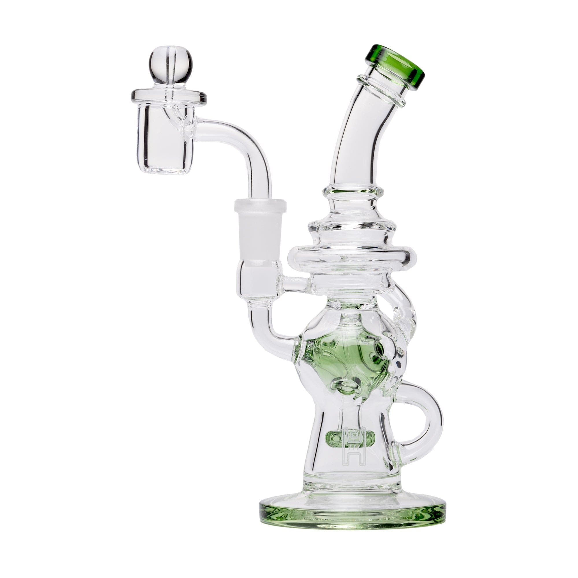 Human Grade Swiss Rig Water Pipe - Haze Smoke Shop USA - Vaporizers Super Store