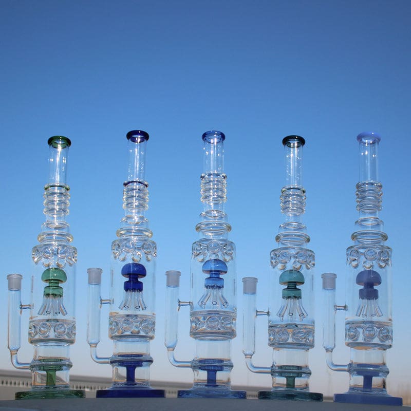 Jellyfish Sprinkler & Matrix Perc Glass Water Pipe - Haze Smoke Shop USA - Vaporizers Super Store