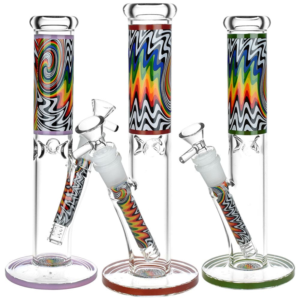 Lofty Visions Straight Tube Glass Water Pipe Lofty Visions Straight Tube Glass Water Pipe - Haze Smoke Shop USA - Vaporizers Super Store