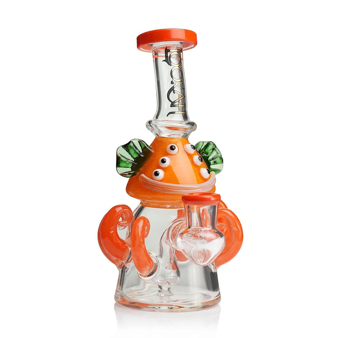 Lookah Glass Mini Cute Six Eyes Clown Water Pipe - Haze Smoke Shop USA - Vaporizers Super Store