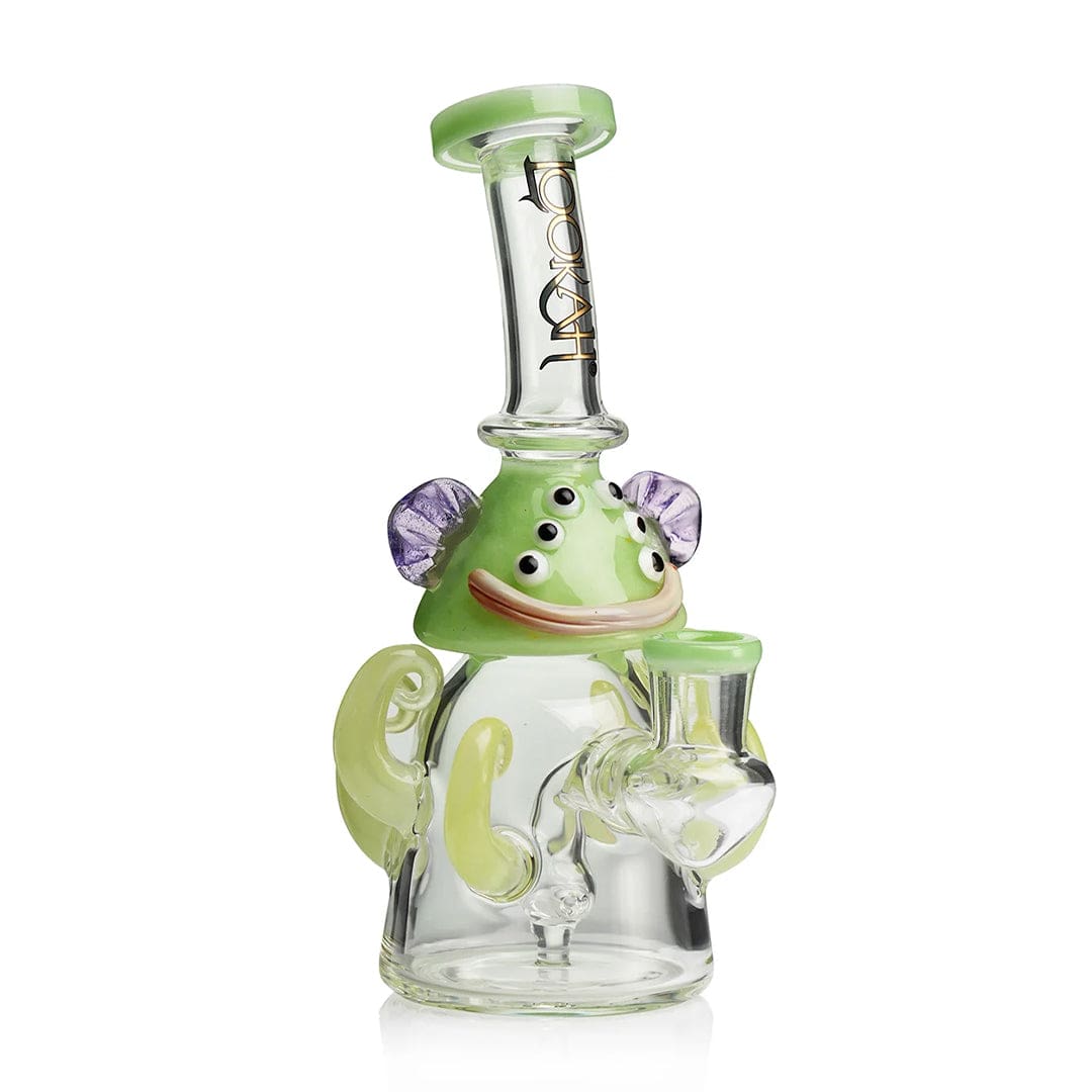 Lookah Glass Mini Cute Six Eyes Clown Water Pipe - Haze Smoke Shop USA - Vaporizers Super Store