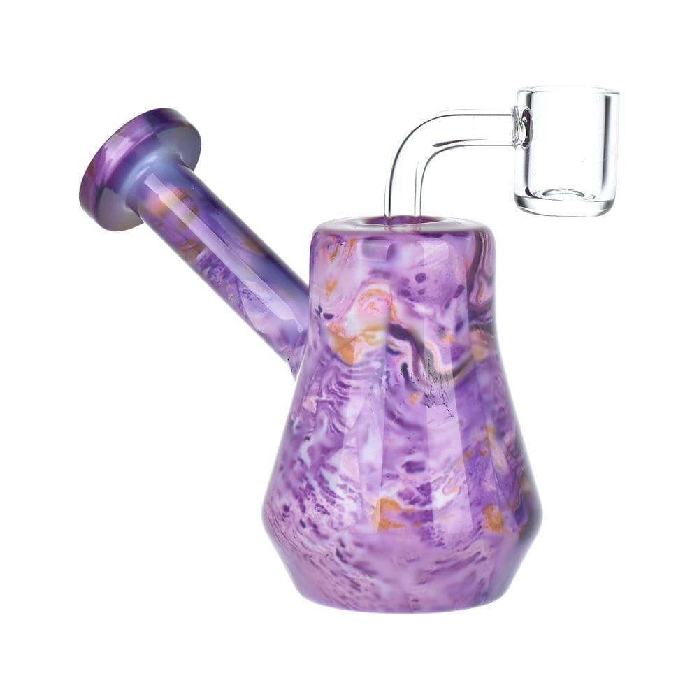 Marbled Mini Glass Dab Rig - Haze Smoke Shop USA - Vaporizers Super Store