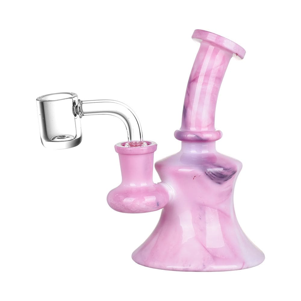 Marbled Tie Dye Mini Glass Dab Rig - Haze Smoke Shop USA - Vaporizers Super Store