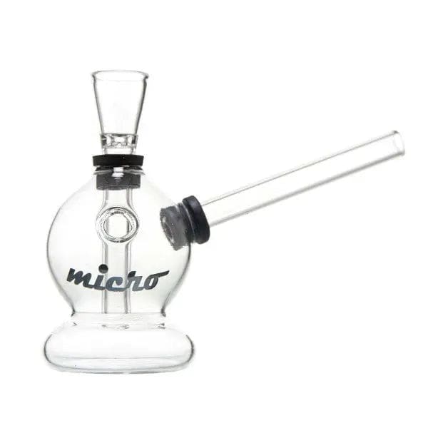 Micro Hand Held Glass Water Pipe - Haze Smoke Shop USA - Vaporizers Super Store