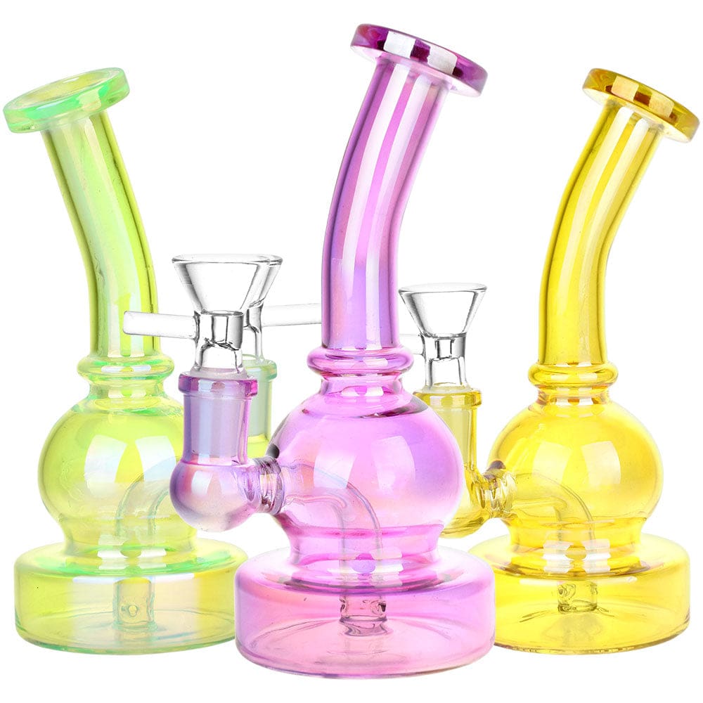 Mini Epiphany Electroplated Glass Water Pipe - Haze Smoke Shop USA - Vaporizers Super Store