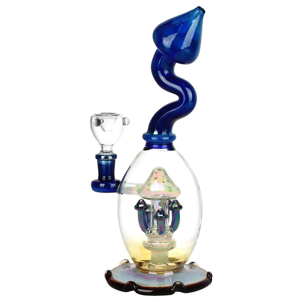 Mushroom Magic Glass Water Pipe - Haze Smoke Shop USA - Vaporizers Super Store