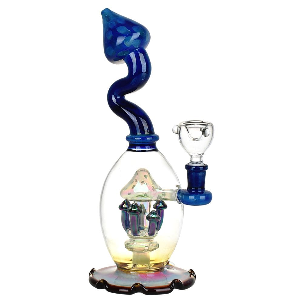 Mushroom Magic Glass Water Pipe - Haze Smoke Shop USA - Vaporizers Super Store