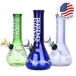 Phoenix Rising Beaker Base Water Pipe