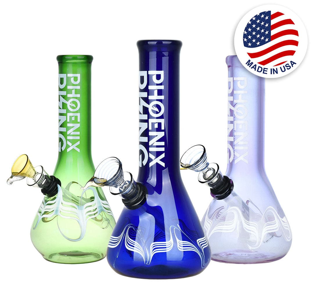 Phoenix Rising Beaker Base Water Pipe - Haze Smoke Shop USA - Vaporizers Super Store