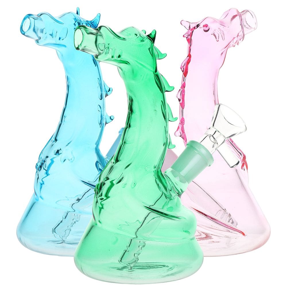 Puff the Magic Dragon Glass Water Pipe - Haze Smoke Shop USA - Vaporizers Super Store