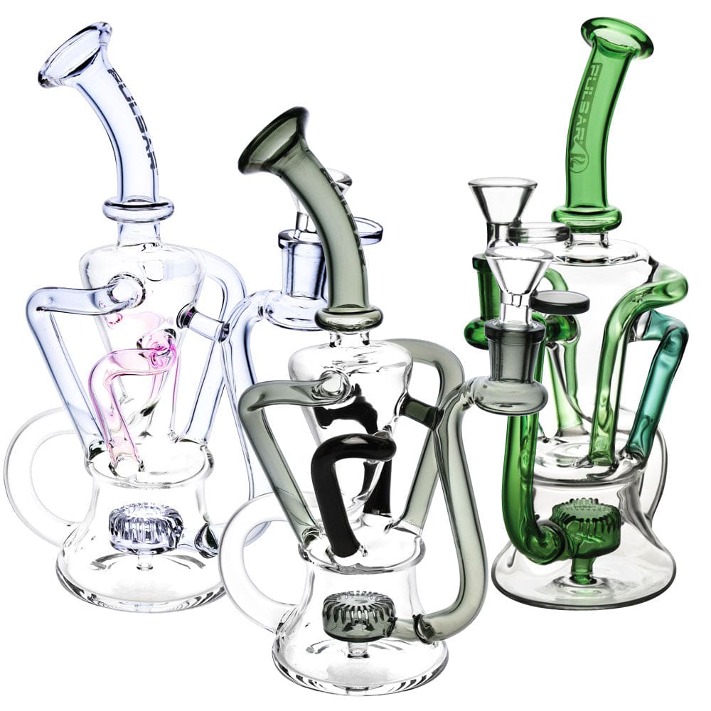 Pulsar 4-Tube Recycler Water Pipe - Haze Smoke Shop USA - Vaporizers Super Store