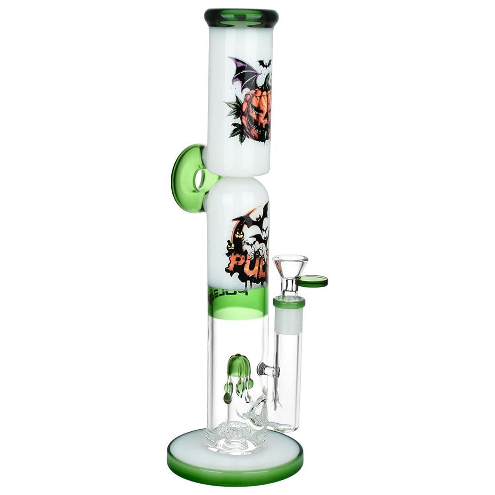 Pulsar Double Stacked Halloween Glass Water Pipe - Haze Smoke Shop USA - Vaporizers Super Store