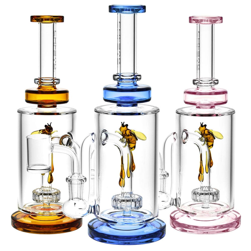 Pulsar Drop Down Bee Dab Rig - Haze Smoke Shop USA - Vaporizers Super Store
