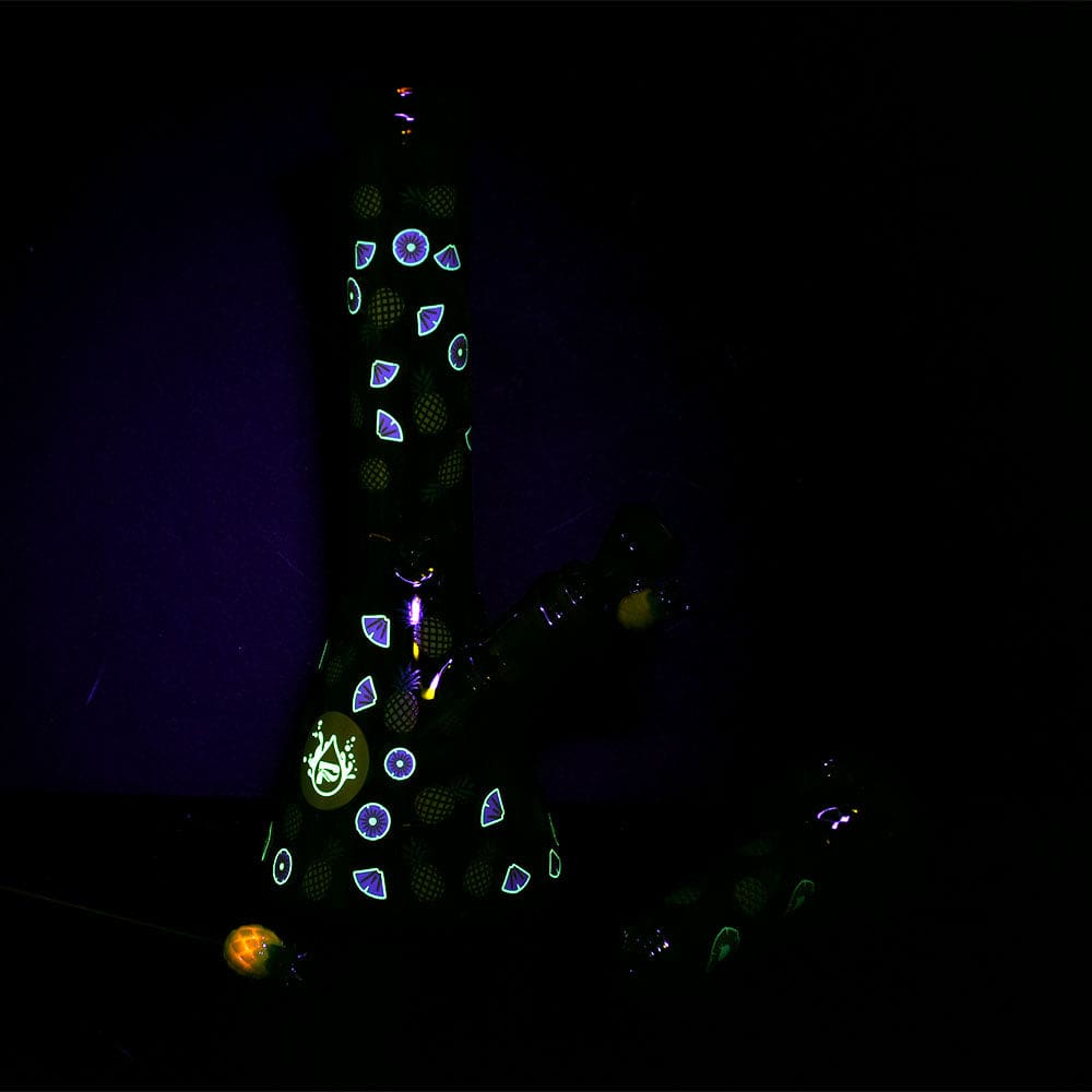 Pulsar Fruit Series Pineapple Express Herb Pipe Glow Duo - Haze Smoke Shop USA - Vaporizers Super Store