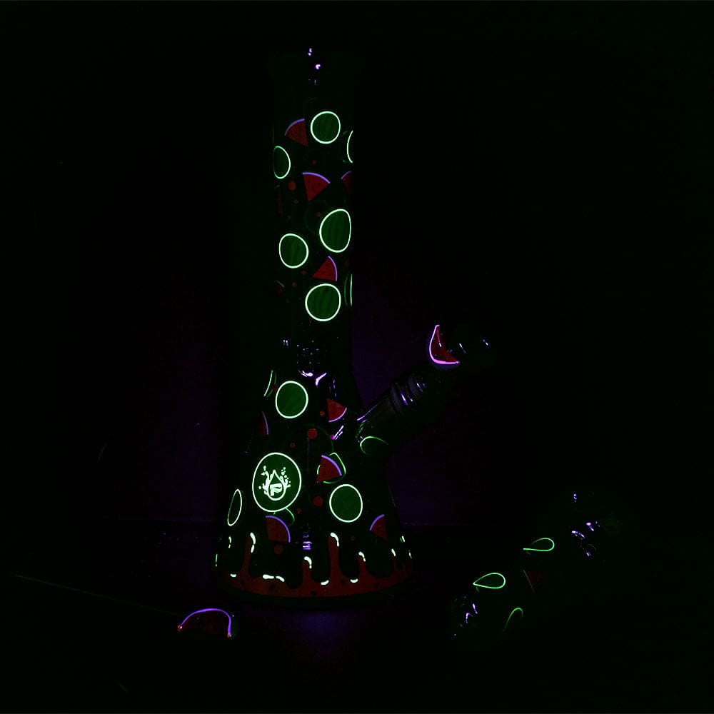 Pulsar Fruit Series Watermelon Zkittles Herb Pipe Glow Duo - Haze Smoke Shop USA - Vaporizers Super Store