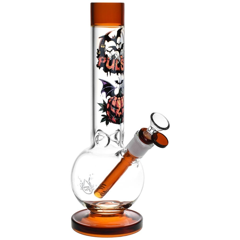 Pulsar Halloween Round Ball Glass Water Pipe - Haze Smoke Shop USA - Vaporizers Super Store